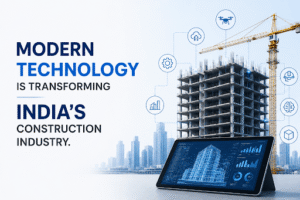 Modern technology is transforming India’s construction industry.
