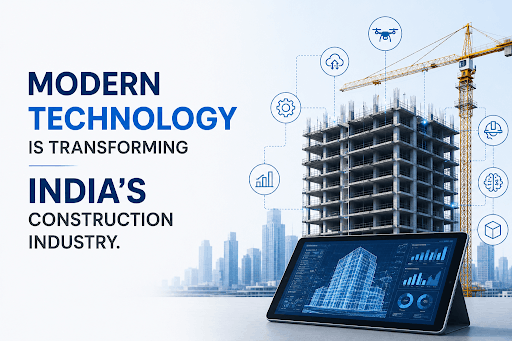 Modern technology is transforming India’s construction industry.